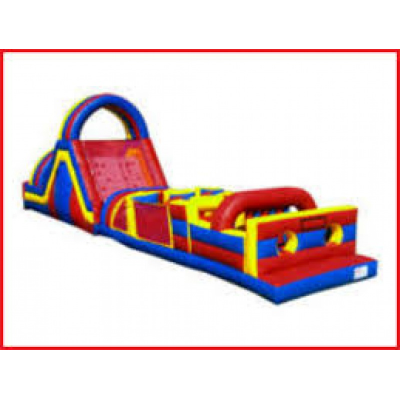 60' Double Lane Obstacle Course