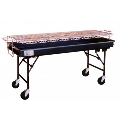 5' Charcoal Grill w/cart